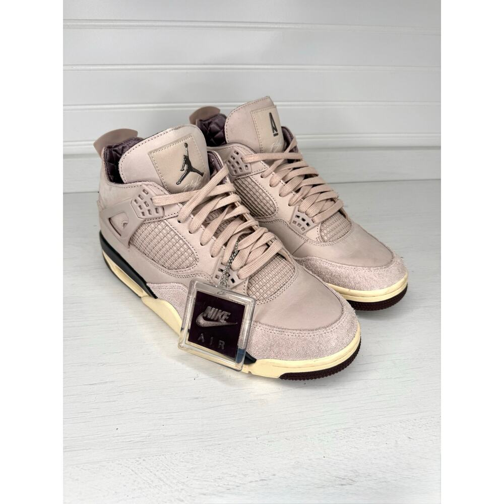 A Ma Maniére x Air Jordan 4 Fossil Stone 13W / 11.5M FZ4810-200 Complete - Picture 2 of 15